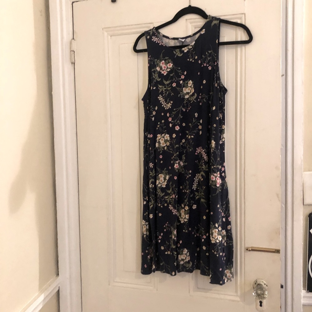 Blue Floral Old Navy Dress